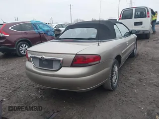 2004 Chrysler Sebring LXi with VIN 1C3EL55R94N406406, listed as a IAAI auction lot 40852693 with 167,981 mi miles and . Bid and sale history available at DreamBid. Image 4.