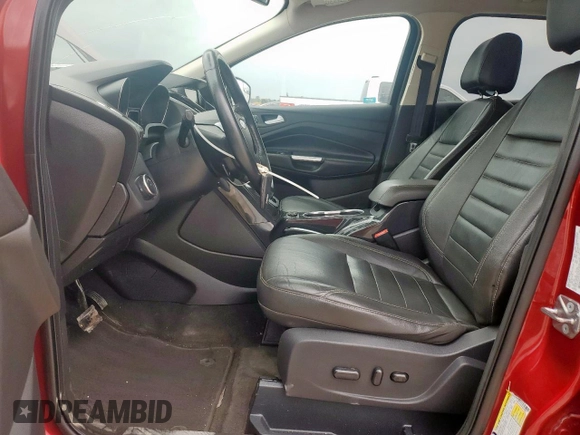 2015 Ford Escape Titanium z VIN 1FMCU9J94FUB09903, wystawiony jako Copart lot #59922275 z przebiegiem 132 243 mil mil oraz Czysty tytuł • Clean title. Historia ofert i sprzedaży dostępna na DreamBid. Obrazek 7.