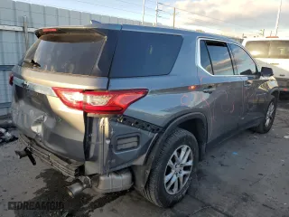2020 Chevrolet Traverse LS with VIN 1GNEVFKW5LJ102315, listed as a Copart auction lot 88412455 with 0 mi miles and Non Repairable. Bid and sale history available at carsss.com. Image 3.