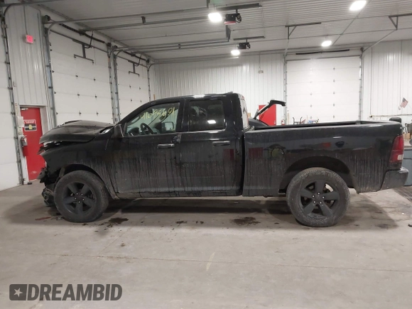 2014 Ram 1500 Express with VIN 1C6RR7FT0ES355096, listed as a IAAI auction lot 41093691 with 154,640 mi miles. Bid and sale history available at carsss.com. Image 14.