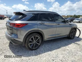 2023 Infiniti QX50 Sport with VIN 3PCAJ5FB0PF105592, listed as a Copart auction lot 52603254 with 17,947 mi miles and . Bid and sale history available at DreamBid. Image 3.