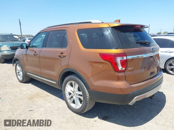2017 Ford Explorer XLT с VIN 1FM5K7D87HGE36707, выставлен на аукционе IAAI как лот 42016294 с пробегом 14 218 миль миль и . История ставок и продаж доступна на DreamBid. Изображение 3.