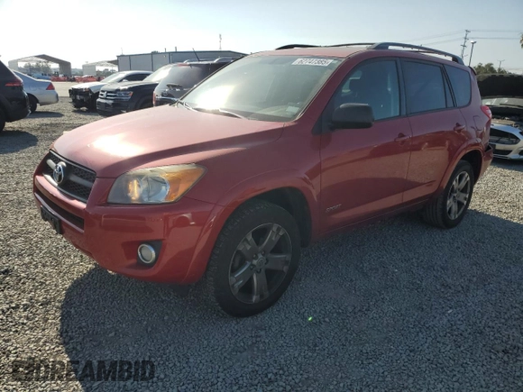 2010 Toyota RAV4 Sport with VIN JTMWF4DVXA5018466, listed as a Copart auction lot 62747385 with 180,769 mi miles and Salvage title. Bid and sale history available at DreamBid. Image 1.