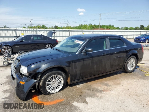2009 Chrysler 300 LX with VIN 2C3KA43D49H615515, listed as a Copart auction lot 52409715 with 209,912 mi miles and Salvage Title. Bid and sale history available at carsss.com. Image 1.