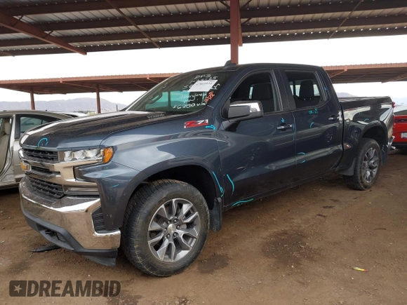 2021 Chevrolet Silverado 1500 LT with VIN 1GCUYDET1MZ296250, listed as a IAAI auction lot 41865934 with 69,413 mi miles. Bid and sale history available at carsss.com. Image 18.