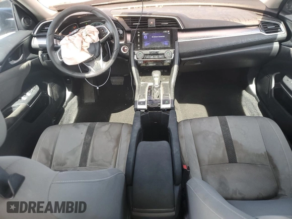 2017 Honda Civic Sedan EX-T with VIN 19XFC1F32HE023971, listed as a Copart auction lot 50158895 with 143,686 mi miles and Salvage Title. Bid and sale history available at carsss.com. Image 8.