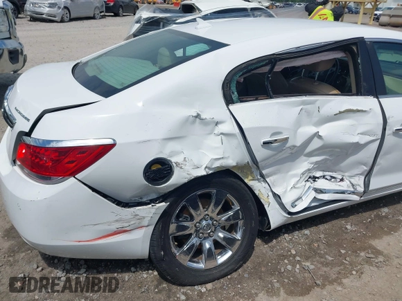 2013 Buick LaCrosse Leather with VIN 1G4GC5E30DF280524, listed as a IAAI auction lot 42216828 with 107,045 mi miles and . Bid and sale history available at DreamBid. Image 6.
