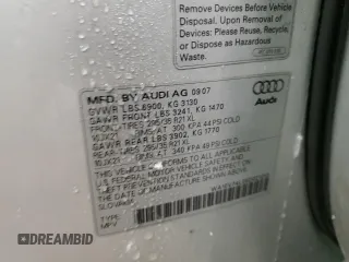 2008 Audi Q7 4.2L Premium with VIN WA1EV74L08D021255, listed as a Copart auction lot 44528685 with 122,690 mi miles and Clean Title. Bid and sale history available at carsss.com. Image 13.