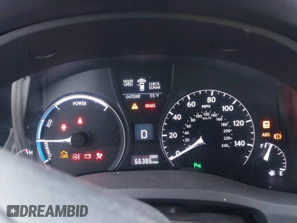2015 Lexus RX 450h with VIN 2T2ZB1BA3FC003756, listed as a IAAI auction lot 42055043 with 66,386 mi miles and . Bid and sale history available at DreamBid. Image 16.