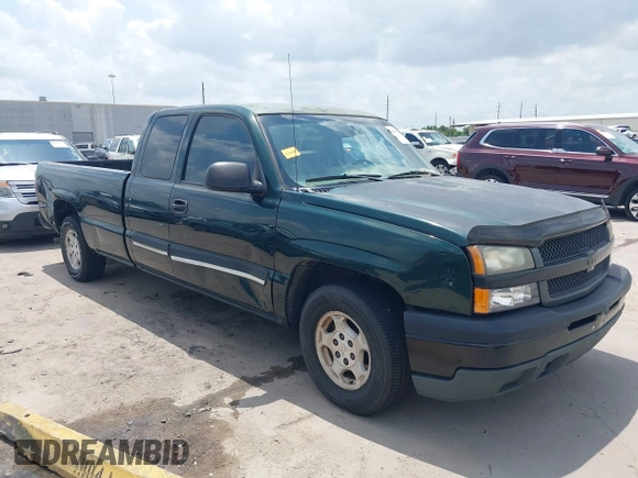 2003 Chevrolet Silverado 1500 Work Truck with VIN 1GCEC19T43E162799, listed as a IAAI auction lot 42078303 with 111,465 mi miles and . Bid and sale history available at DreamBid. Image 1.