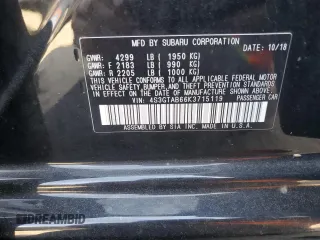 2019 Subaru Impreza z VIN 4S3GTAB66K3715119, wystawiony jako Copart lot #53530575 z przebiegiem Nie podano mil oraz Szkoda całkowita • Salvage title. Historia ofert i sprzedaży dostępna na DreamBid. Obrazek 13.