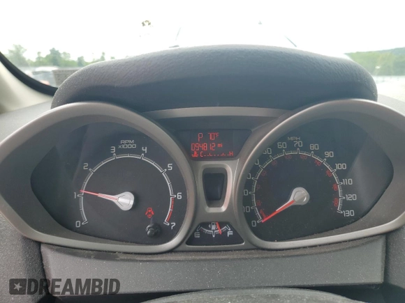 2013 Ford Fiesta SE z VIN 3FADP4BJ9DM108667, wystawiony jako Copart lot #58542295 z przebiegiem 94 812 mil mil oraz Szkoda całkowita • Salvage title. Historia ofert i sprzedaży dostępna na DreamBid. Obrazek 9.