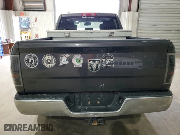 2018 Ram 1500 Express with VIN 1C6RR6FT4JS330660, listed as a Copart auction lot 47839455 with 130,605 mi miles and Salvage title. Bid and sale history available at DreamBid. Image 6.