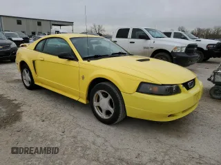 2002 Ford Mustang Standard with VIN 1FAFP40442F219968, listed as a Copart auction lot 50402125 with 222,895 mi miles and Clean Title. Bid and sale history available at carsss.com. Image 4.