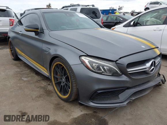 2017 Mercedes-Benz C 63 S AMG with VIN WDDWJ8HB1HF426693, listed as a IAAI auction lot 42042268 with 83,042 mi miles and . Bid and sale history available at carsss.com. Image 1.