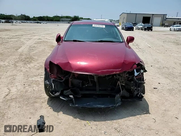 2006 Lexus IS 350 with VIN JTHBE262862006381, listed as a Copart auction lot 55976515 with Not provided miles and Salvage title. Bid and sale history available at DreamBid. Image 14.