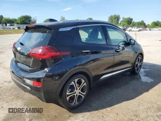 2021 Chevrolet Bolt EV Premier with VIN 1G1FZ6S04M4109942, listed as a Copart auction lot 60393574 with 46,871 mi miles and Salvage title. Bid and sale history available at DreamBid. Image 3.