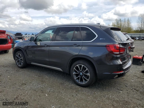 2017 BMW X5 xDrive40e iPerformance with VIN 5UXKT0C51H0S80027, listed as a Copart auction lot 52654625 with 81,905 mi miles and Clean Title. Bid and sale history available at carsss.com. Image 2.