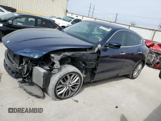 2022 Maserati Levante GT with VIN ZN661XUAXNX394199, listed as a Copart auction lot 46775535 with 25,438 mi miles and Salvage title. Bid and sale history available at DreamBid. Image 1.