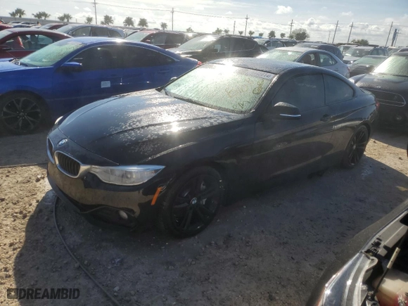 2015 BMW 4 Series 435i with VIN WBA3R1C50FK194068, listed as a Copart auction lot 74445814 with 0 mi miles and Non Repairable. Bid and sale history available at carsss.com. Image 1.