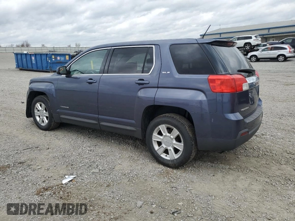 2013 GMC Terrain SLE with VIN 2GKALMEK5D6179733, listed as a Copart auction lot 51626855 with 139,710 mi miles and Salvage title. Bid and sale history available at DreamBid. Image 2.