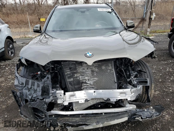 2025 BMW X5 xDrive40i with VIN 5UX23EU01S9Y34671, listed as a Copart auction lot 51931465 with 5,887 mi miles and Salvage Title. Bid and sale history available at carsss.com. Image 5.