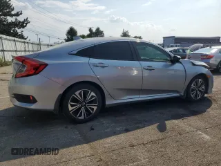 2017 Honda Civic EX-T with VIN 19XFC1E38HE013981, listed as a Copart auction lot 69820144 with 114,893 mi miles and Salvage Title. Bid and sale history available at DreamBid. Image 3.