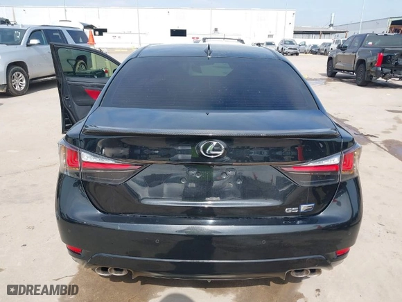 2017 Lexus GS F with VIN JTHBP1BL0HA002143, listed as a IAAI auction lot 41545070 with 1 mi miles. Bid and sale history available at carsss.com. Image 15.