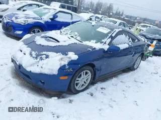 2001 Toyota Celica GT with VIN JTDDR32T510084673, listed as a IAAI auction lot 41583635 with 223,283 mi miles. Bid and sale history available at carsss.com. Image 2.