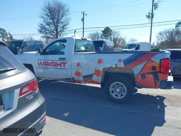 2018 Chevrolet Silverado 1500 Work Truck with VIN 1GCNCNEH2JZ148429, listed as a IAAI auction lot 41709655 with 121,637 mi miles. Bid and sale history available at carsss.com. Image 15.