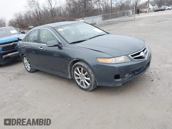 2007 Acura TSX with VIN JH4CL96877C013843, listed as a IAAI auction lot 41148910 with 154,974 mi miles and . Bid and sale history available at DreamBid. Image 1.