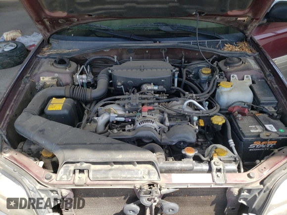 2000 Subaru Legacy Outback with VIN 4S3BH6654Y7673397, listed as a Copart auction lot 57311615 with 149,424 mi miles and Salvage title. Bid and sale history available at DreamBid. Image 11.