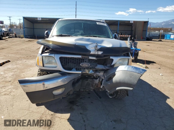 2003 Ford F-150 XL with VIN 2FTRX18L43CA34088, listed as a Copart auction lot 50604455 with 113,761 mi miles and Salvage Title. Bid and sale history available at carsss.com. Image 5.