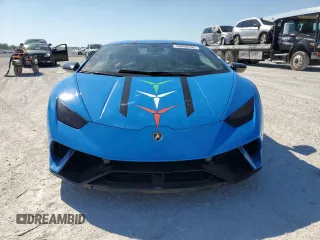 2018 Lamborghini Huracan z VIN ZHWUD4ZF2JLA08437, wystawiony jako Copart lot #50956455 z przebiegiem 7412 mil mil oraz Nie do naprawy. Historia ofert i sprzedaży dostępna na DreamBid. Obrazek 5.