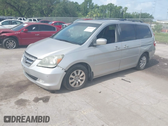 2006 Honda Odyssey Touring с VIN 5FNRL38856B082831, выставлен на аукционе IAAI как лот 42451976 с пробегом 340 990 миль миль и . История ставок и продаж доступна на DreamBid. Изображение 2.