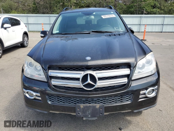 2007 Mercedes-Benz GL-Class with VIN 4JGBF71EX7A291102, listed as a Copart auction lot 68578614 with 140,204 mi miles and Salvage Title. Bid and sale history available at carsss.com. Image 5.