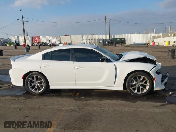 2023 Dodge Charger GT with VIN 2C3CDXHG1PH649165, listed as a IAAI auction lot 41459802 with 25,481 mi miles and . Bid and sale history available at carsss.com. Image 13.