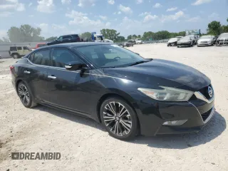 2017 Nissan Maxima SV with VIN 1N4AA6AP5HC457161, listed as a Copart auction lot 60077015 with Not provided miles and Salvage title. Bid and sale history available at DreamBid. Image 4.