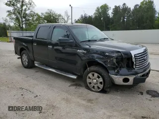 2010 Ford F-150 XL with VIN 1FTEW1C88AFC56624, listed as a Copart auction lot 50648135 with 228,961 mi miles and Salvage Title. Bid and sale history available at carsss.com. Image 4.