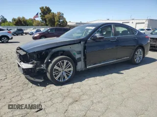 2018 Genesis G80 3.8L with VIN KMHGN4JE5JU227112, listed as a Copart auction lot 60564705 with 83,577 mi miles and Salvage title. Bid and sale history available at DreamBid. Image 1.