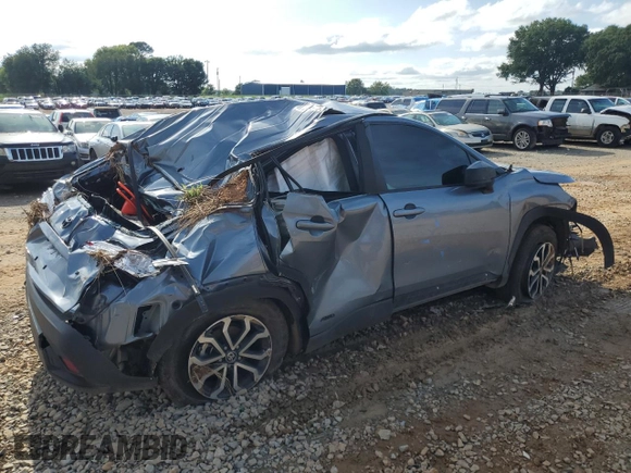 2024 Toyota Corolla Cross Hybrid S with VIN 7MUFBABG1RV040432, listed as a Copart auction lot 61192665 with 37,683 mi miles and Salvage title. Bid and sale history available at DreamBid. Image 3.