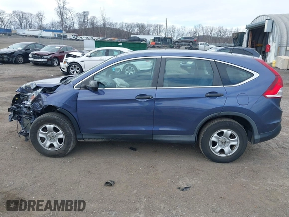 2013 Honda CR-V LX with VIN 2HKRM4H37DH654214, listed as a IAAI auction lot 41893022 with 98,515 mi miles and . Bid and sale history available at DreamBid. Image 14.