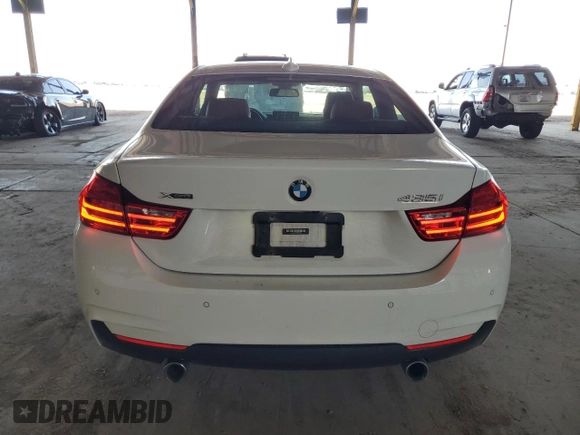 2014 BMW 4 Series 435i xDrive z VIN WBA3R5C53EK187928, wystawiony jako Copart lot #60636425 z przebiegiem 108 991 mil mil oraz Czysty tytuł • Clean title. Historia ofert i sprzedaży dostępna na DreamBid. Obrazek 6.