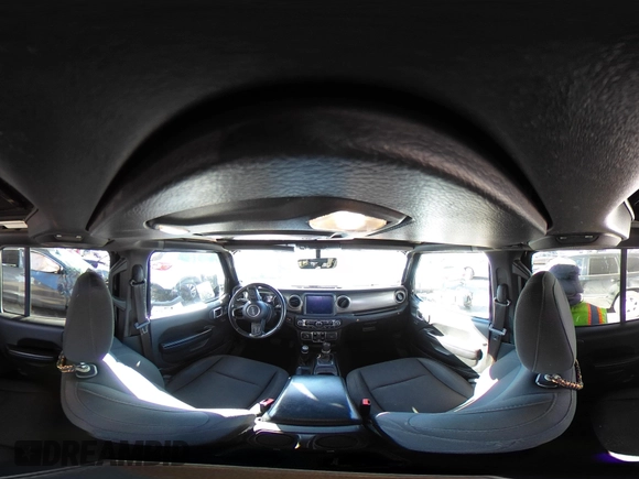 2021 Jeep Wrangler Unlimited Sport S with VIN 1C4HJXDN3MW681403, listed as a IAAI auction lot 41616298 with 40,526 mi miles and . Bid and sale history available at DreamBid. Image 17.