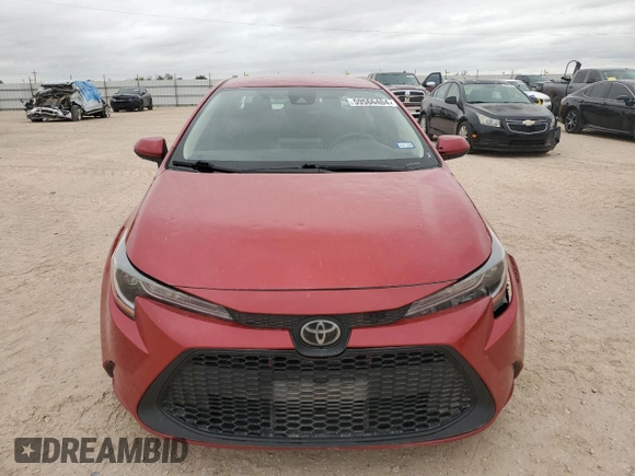2021 Toyota Corolla LE with VIN JTDEPMAE9MJ135321, listed as a Copart auction lot 59566404 with 60,179 mi miles and Clean Title. Bid and sale history available at carsss.com. Image 5.