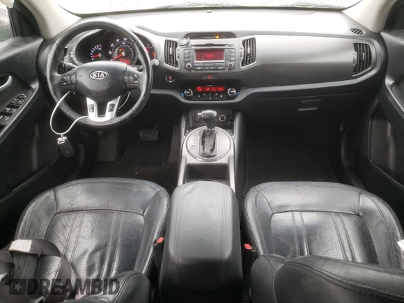 2011 Kia Sportage EX with VIN KNDPC3A2XB7080957, listed as a Copart auction lot 54665855 with 191,076 mi miles and Salvage title. Bid and sale history available at DreamBid. Image 8.