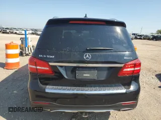 2017 Mercedes-Benz GLS 550 with VIN 4JGDF7DE1HA977583, listed as a Copart auction lot 69698854 with 35,832 mi miles and Salvage Title. Bid and sale history available at DreamBid. Image 6.
