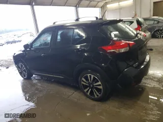 2019 Nissan Kicks S with VIN 3N1CP5CU1KL562339, listed as a Copart auction lot 52029675 with 74,497 mi miles and Salvage Title. Bid and sale history available at carsss.com. Image 2.