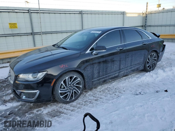 2020 Lincoln MKZ Standard with VIN 3LN6L5A93LR608915, listed as a Copart auction lot 45404575 with 67,316 mi miles and Salvage Title. Bid and sale history available at DreamBid. Image 1.