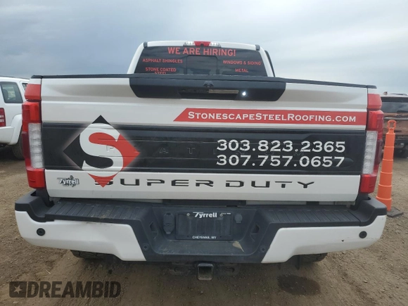 2018 Ford F-350 XL with VIN 1FT8W3BT2JEB10112, listed as a Copart auction lot 61199945 with 150,402 mi miles and Clean title. Bid and sale history available at DreamBid. Image 6.